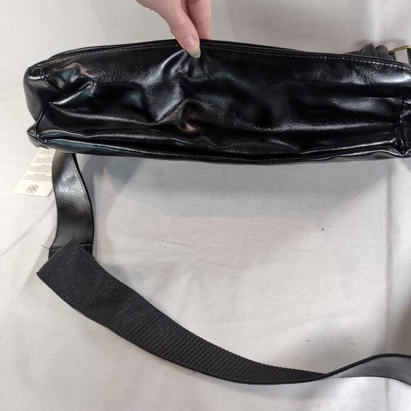 Olympic Museum Collection Mexico 68 1968 Faux Leather Bag Satchel Black NEW NWT - Picture 9 of 16